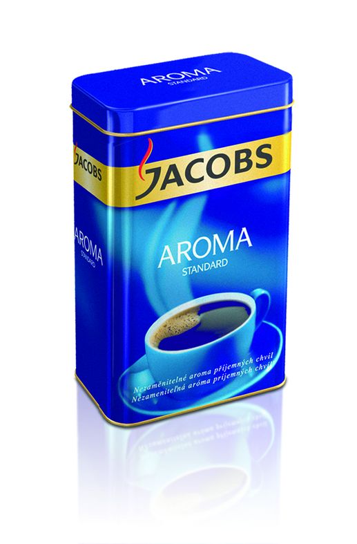 Plechová dóza s potiskem